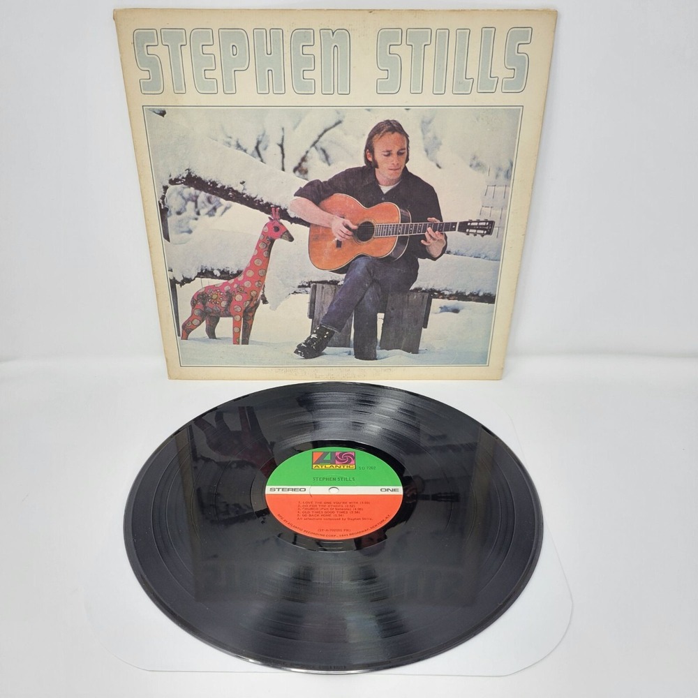 Stephen Stills 1970 Self-Titled Vinyl LP Record Atlantic SD 7202 Stereo‎